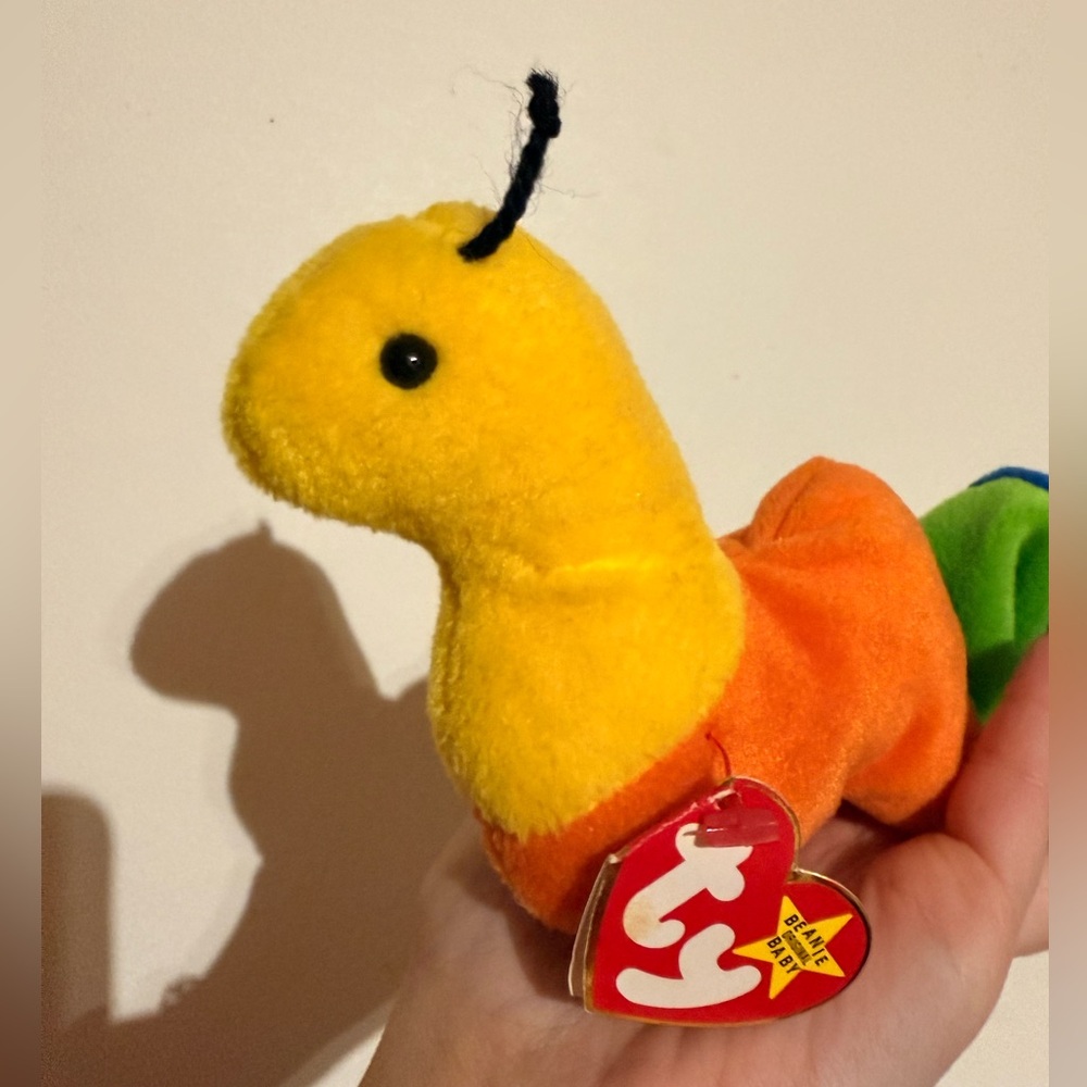 Inch the Inchworm Beanie Baby - Picture 2 of 4